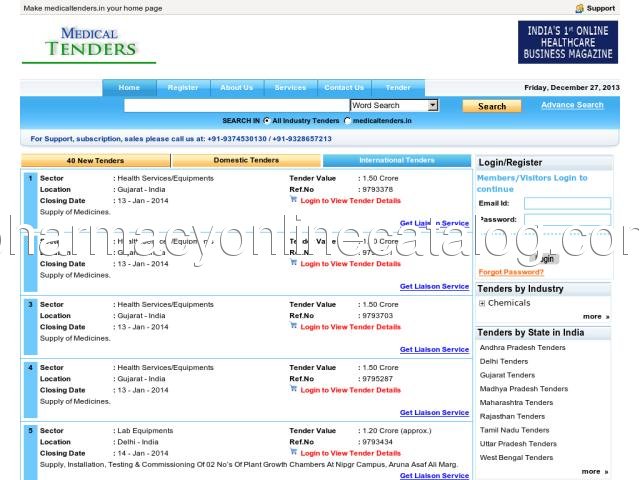medicaltenders.in