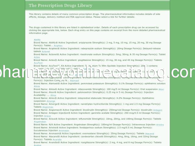 thedruglibrary.com