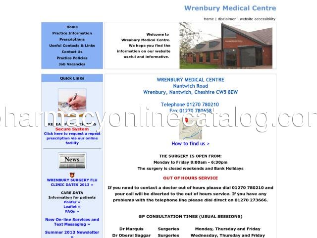 wrenburymedicalcentre.co.uk